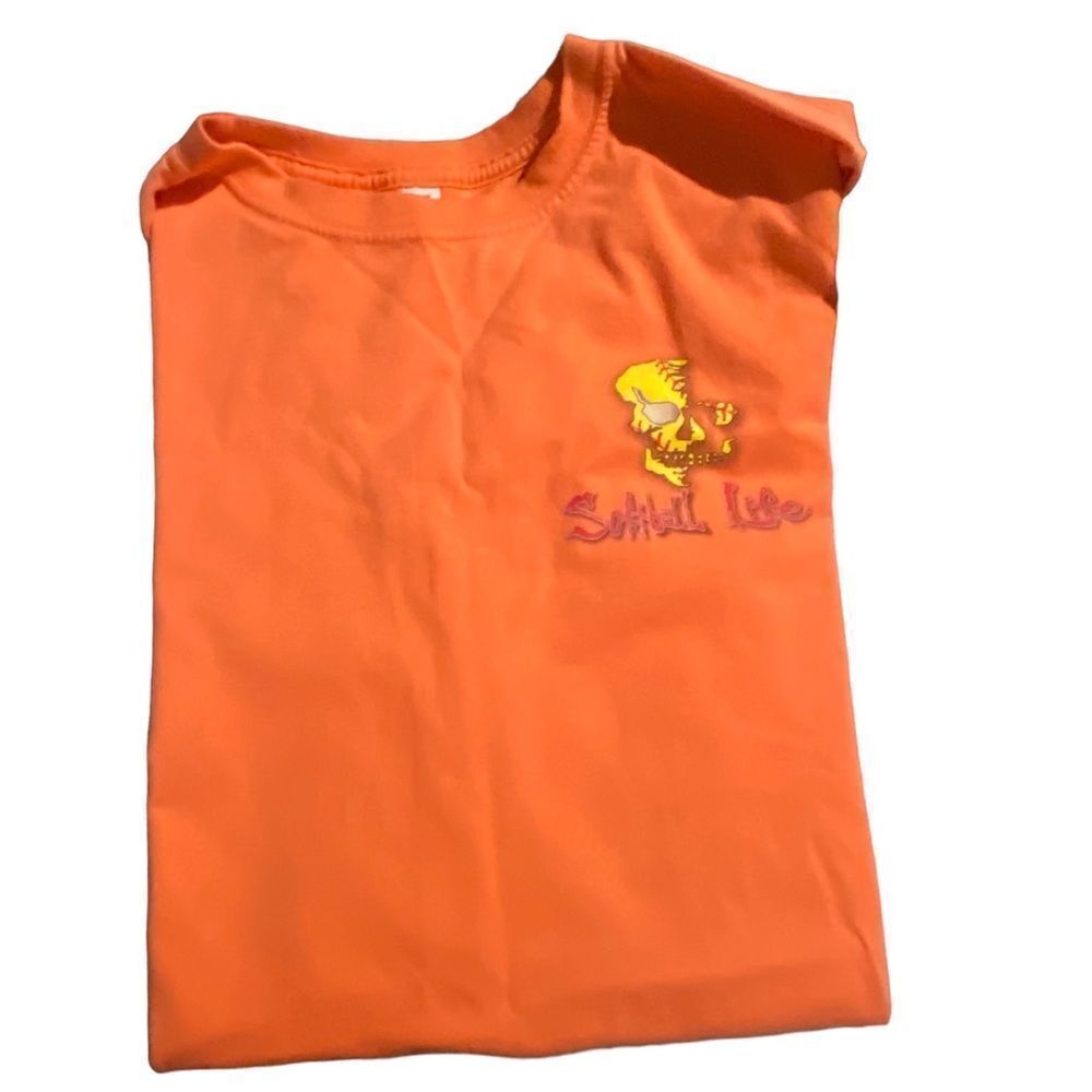 Softball life t shirt like new size adult small